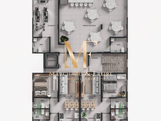Apartamento na planta para Venda em Cascavel - 5