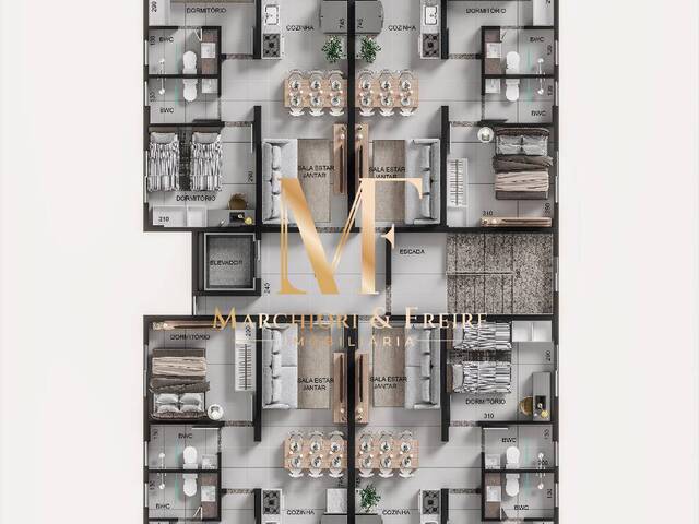 Apartamento na planta para Venda em Cascavel - 4